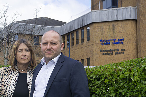 Jane Dodds MS and Cllr Sam Bennett